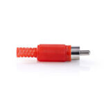 XS-P040/R Βύσμα RCA κόκκινο