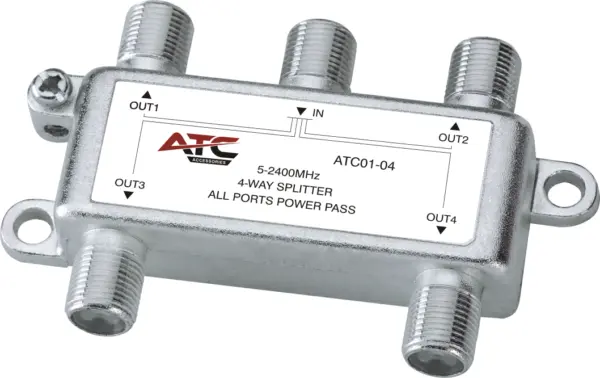 Διακλαδωτής 4 Εξόδων 5-2400Mhz