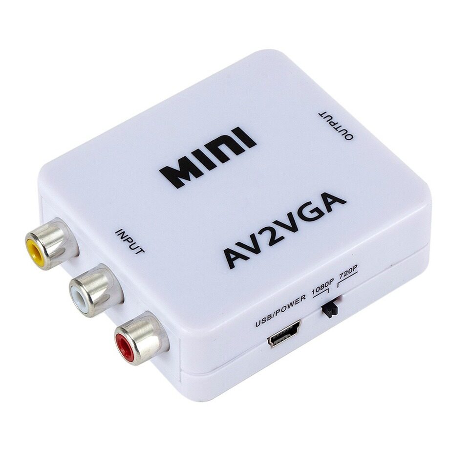 avvga Μετατροπέας Audio Video σε VGA Out - Image 1