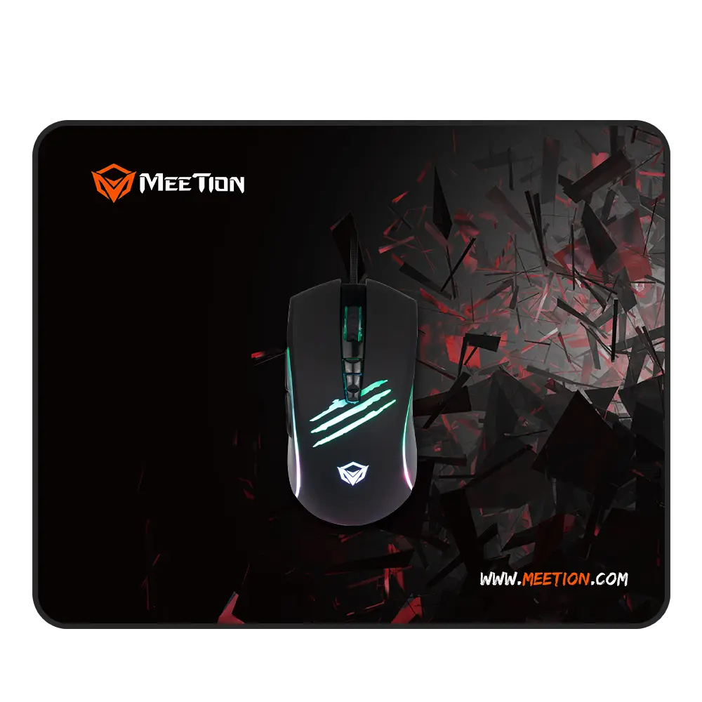 c011set-1 Meetion MT-C011 Σέτ Ενσύρματο Ποντίκι και Mouse Pad - Image 1