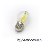 LED ΛΑΜΠΑ COG ΣΦΑΙΡΙΚΟ ΔΙΑΦΑΝΟ Ε27 6W 230V ΛΕΥΚΟ