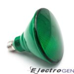 Λάμπα LED για Ντουί E27 PAR38 38° ΠΡΑΣΙΝΟ