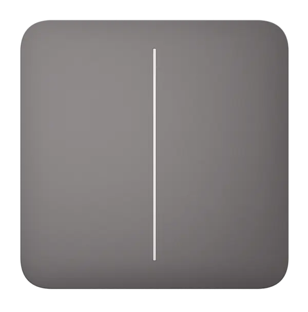 Ajax Solo Button (2 Gang) Grey