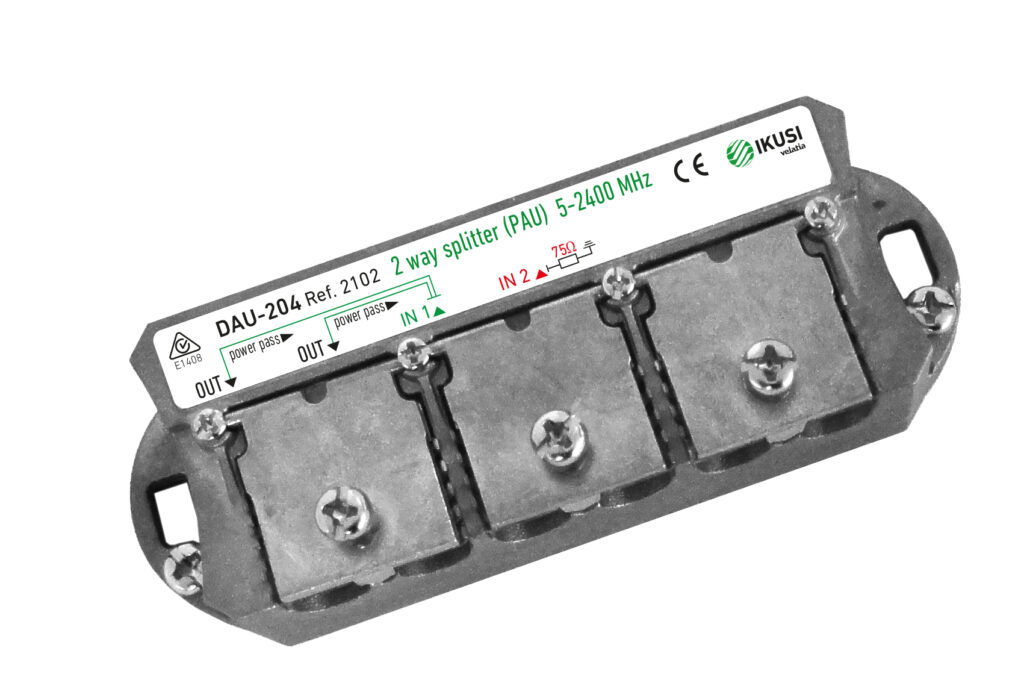 dau-204 Ikusi Διακλαδωτής DAU-204+PUA 2 Εξόδων - Image 1