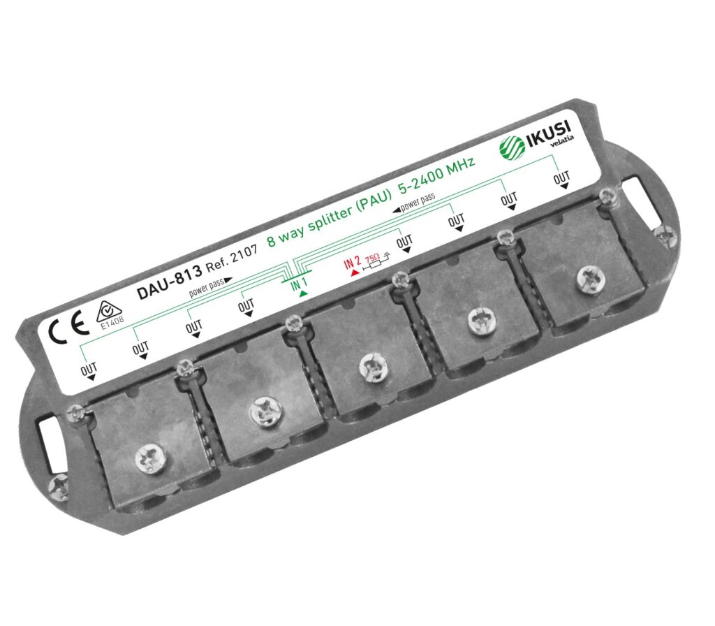 dau-813 Ikusi Διακλαδωτής DAU-813+PUA 8 Εξόδων - Image 1