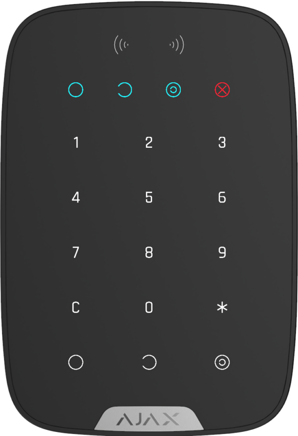 Ajax Keypad Plus Black