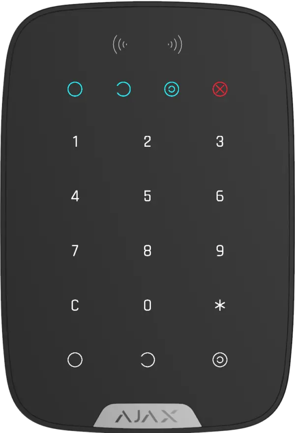 Ajax Keypad Plus Black