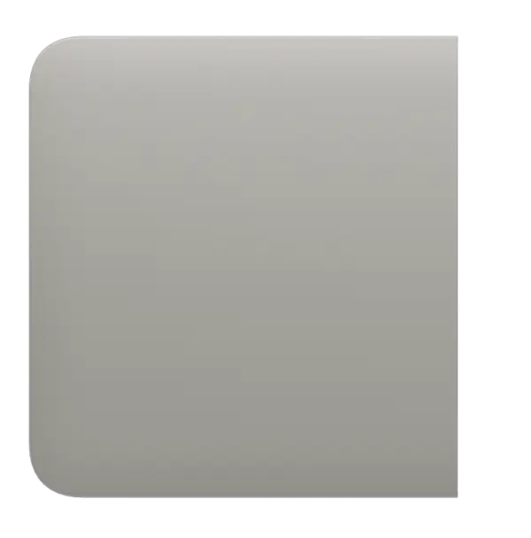 Ajax Side Button (1 Gang/2 Way) Oyster