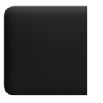Ajax Side Button (1 Gang/2 Way) Black
