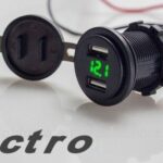 Ψηφιακό Βολτόμετρο Αυτοκινήτου με 2 Θύρες USB