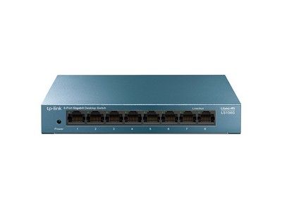 TP-Link 8-Port 10/100/1000Mbps Desktop Switch (LS108G)