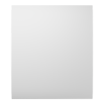 Ajax Center Button (1 Gang/2 Way) White