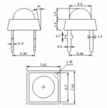RL-112S90C Superflux led πορτοκαλί χρώμα - Image 2