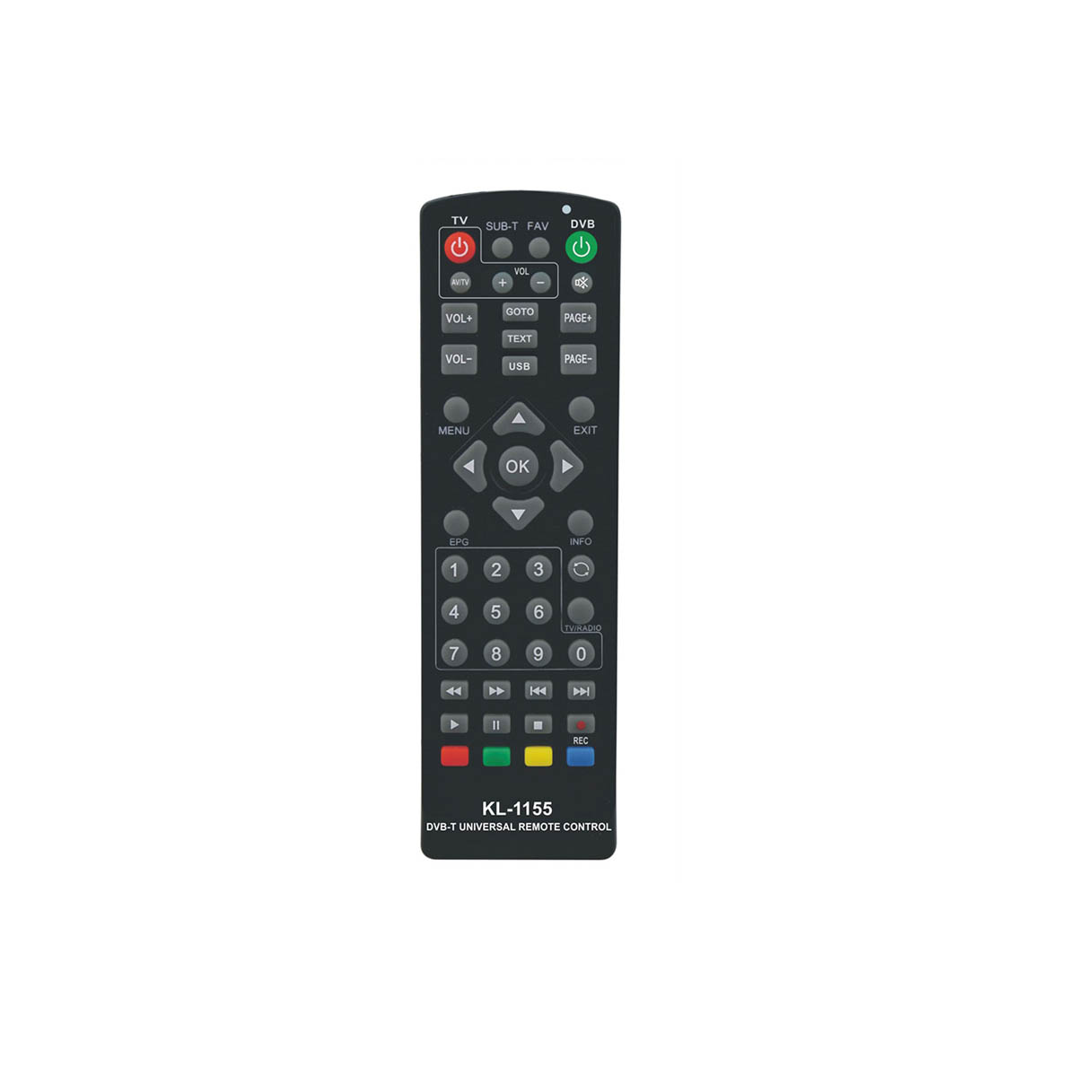kl-11554 KL-1155 Πολυτηλεχειριστήριο αποκωδικοποιητών HUAYU - Image 1