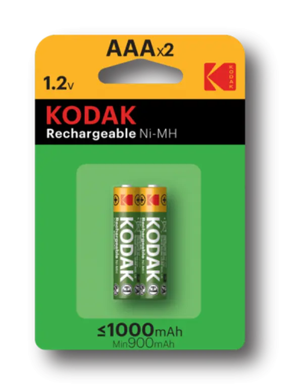 Kodak Επαναφορτιζόμενη HR03 AAA 1000mAh (2τμχ)