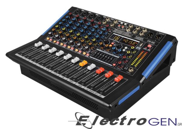Αυτοενισχυόμενη Κονσόλα KW-08E 2x350W