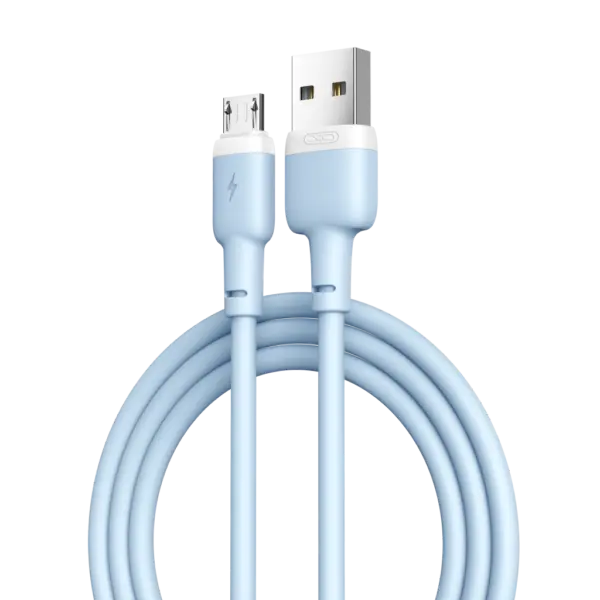 XO NB208 Καλώδιο Φόρτισης + Data Micro 1m Μπλέ