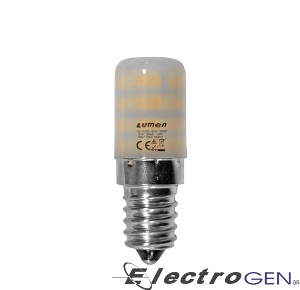 LED Λαμπάκι Ε14 Νυκτός/Ψυγείου 230V 2.5W Θερμό