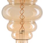 vide LED Jumbo Filament  200x410mm Amber 8W E27 2400K Dimmable