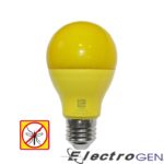Λάμπα LED Αχλάδι Ε27 10W 230V Κίτρινο Εντομοαπωθητικό για Κουνούπια
