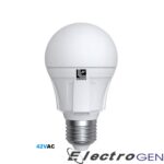 Λάμπα LED Αχλάδι Λευκό Ε27 10W 42V AC