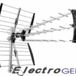Εξωτερική Κεραία Τριπλή Μαύρη UHF LTE
