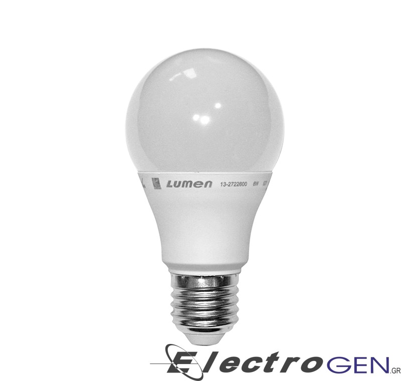 lumen_10w.jpg Λάμπα LED E27 Σφαιρική 10W Θερμό Φως - Image 1