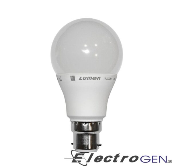 LED ΛΑΜΠΑ ΑΧΛΑΔΙ B22 12W 230V ΛΕΥΚΟ 4000Κ