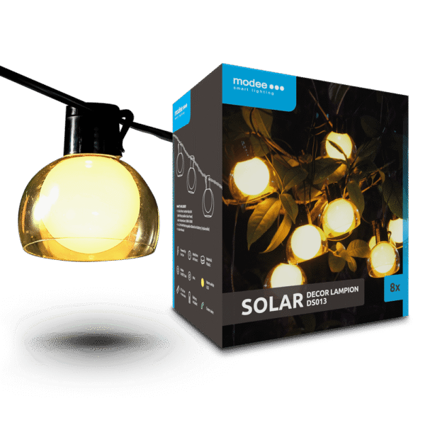 Modee Lighting LED Ηλιακή Γιρλάντα 8db 4,4m