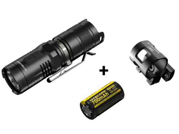 Φακός LED NITECORE MULTI TASK MT10C+LMA1+IMR18350A