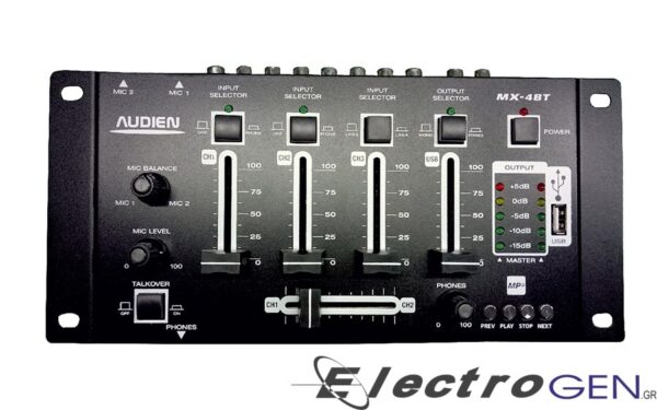 MX-4BT DJ Μίκτης 4 Καναλιών