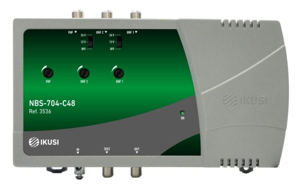 Ikusi Κεντρικός Ενισχυτής NBS 704-C48 AMP3