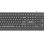 PHILIPS SPT6247 Ενσύρματο Σετ Πληκτρολόγιο/Ποντίκι, Μαύρο, GR