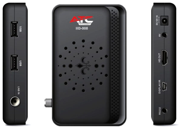 Δορυφορικός Δέκτης ATC HD305 DVB-S2