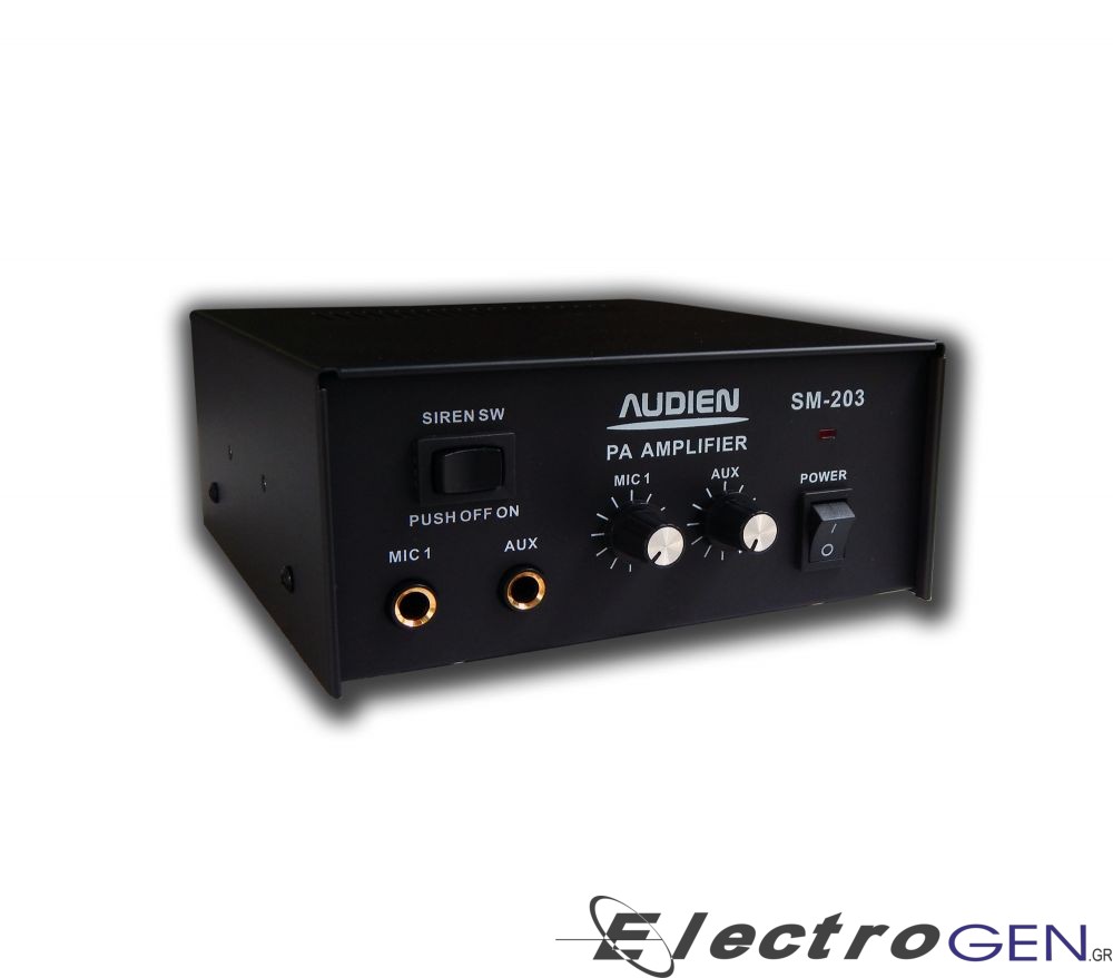 sm-203.jpg Μικροφωνικός Ενισχυτής Αυτοκινήτου 18W 12V - Image 1