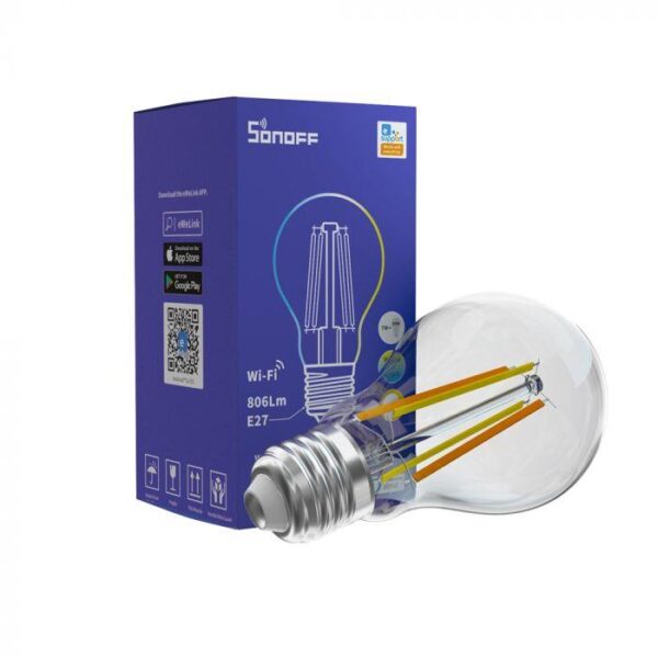 SONOFF SMART Λάμπα LED B02-F-A60, 7W, 806LM, E27