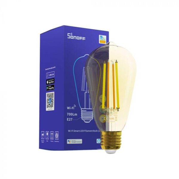 SONOFF SMART Λάμπα LED B02-F-ST64, 7W, 700LM, E27