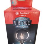 Λάμπα LED Spotlight Ντιμαριζόμενη Vintage Filament 7W 220V E27 G95 Θερμό