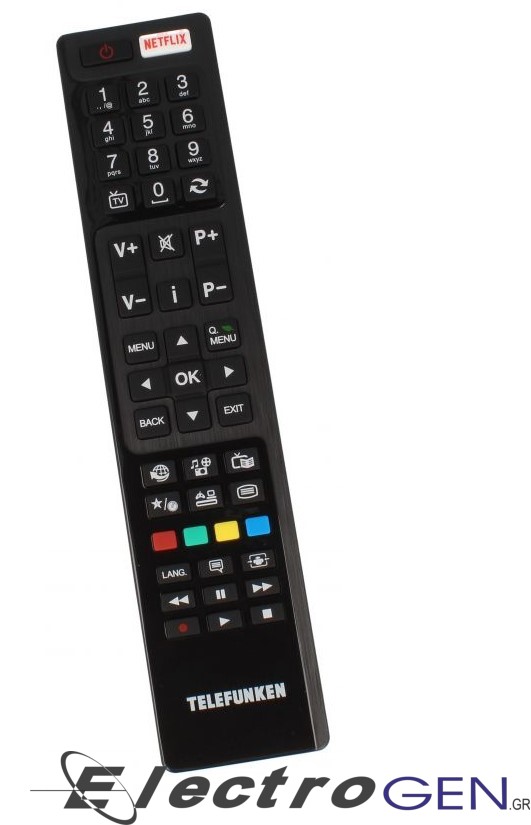 Γνήσιο Τηλεχειριστήριο Τηλεόρασης telefunken hitachi RC4848