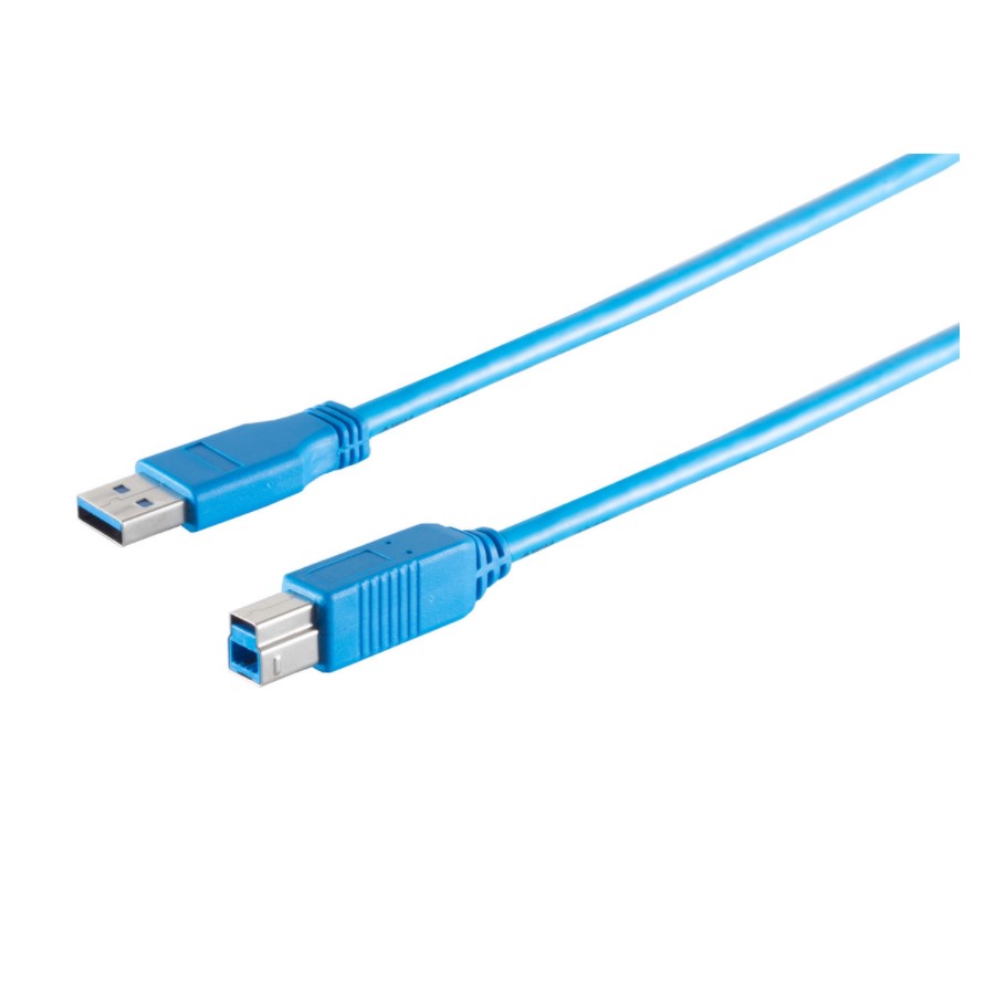 usbpr3 Καλώδιο USB 3.0 Εκτυπωτή Super Speed 1.5m - Image 1