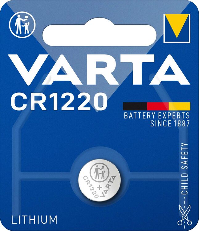 varta_lithium_6220_cr1220_bl1-54248e67 Varta Κουμπί Λιθίου CR1220 (1τμχ) - Image 1