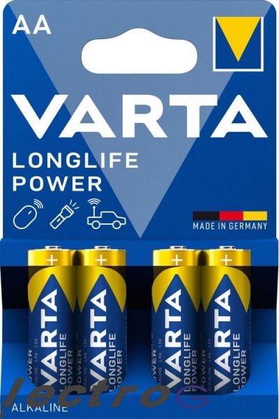 Μπαταρίες αλκαλικές VARTA AA 1,5V (4τμχ)