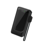 XO PR282 Powerbank Ταχείας Φόρτισης 22.5W με Πρίζα & Λουράκι Type-C 10.000mAh