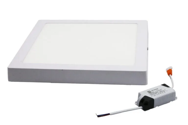LED ΦΩΤ/ΚΟ ΕΠΙΤΟΙΧΟ ΑΛΟΥΜΙΝ ΤΕΤΡΑΓΩΝΟ 24W 6300K ΛΕΥΚΟ D300