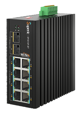 Wi-Tek Switch PoE 8 Θυρών SP3010F