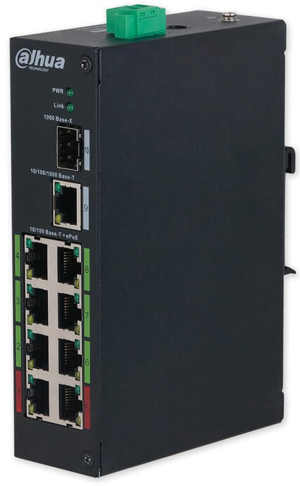 01c81e78-c38d-438d-9d81-7e63d9eb0ff5 Dahua Switch PoE 8 Θυρών LR2110-8ET-120-V2 - Image 1