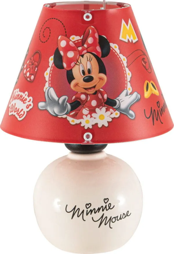 Πορτατίφ Παιδικό Κεραμικό Cars 1ΧΕ27 Minnie