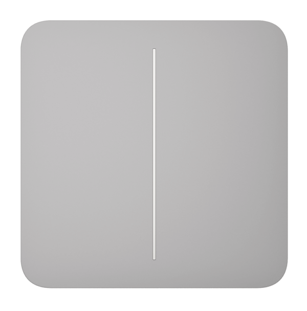 Ajax Πρόσοψη Διακόπτη SOLO BUTTON (2-GANG) FOG