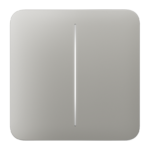 Ajax Πρόσοψη Διακόπτη SOLO BUTTON (2-GANG) OYSTER