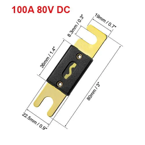 Ασφάλεια Μπαταριών 100A 80V BAT-17663